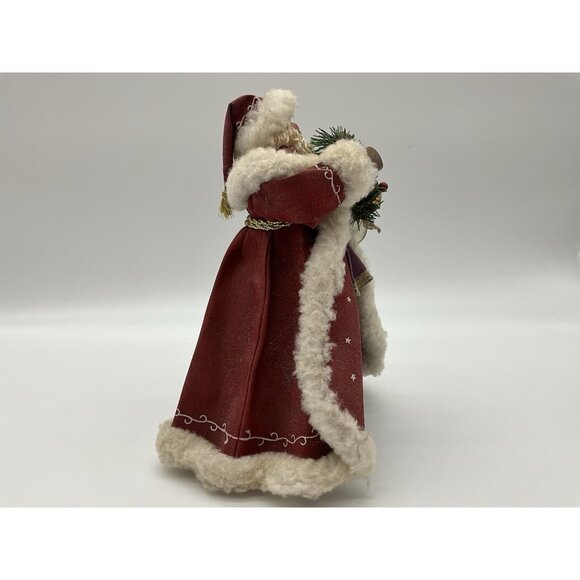 Thomas Kinkade Old World "Christmas Journey's End" 8" Santa Claus Figurine [B17] - Picture 11 of 16